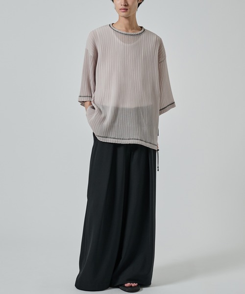 tシャツ 「SHAREEF」SHEER CODE TEE メンズの画像