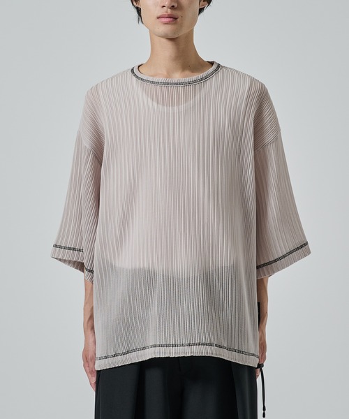 tシャツ 「SHAREEF」SHEER CODE TEE メンズの画像