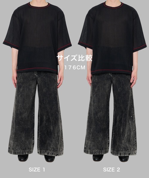SHAREEF（シャリーフ） tシャツ 「SHAREEF」SHEER CODE TEE メンズ