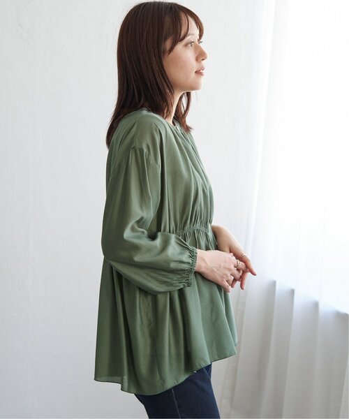 ikka（イッカ） ブラウス シャツ 「お得だ値」シアシャーリング