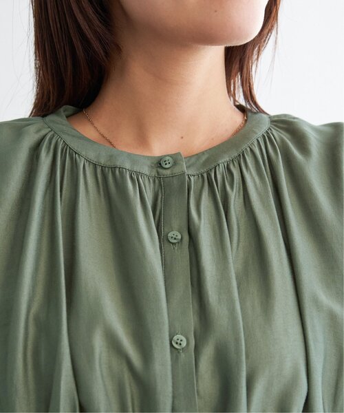 ikka（イッカ） ブラウス シャツ 「お得だ値」シアシャーリング