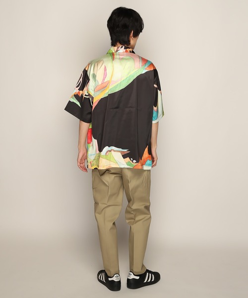 YEN TOWN MARKET シャツ 「Nujabes」 ヌジャベス Metaphorical アロハ