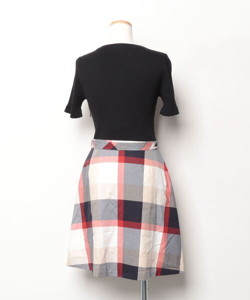 ブルーレーベルクレストブリッジ ドッキングワンピース 38 BLUE LABEL CRESTBRIDGE 「BLUE CRESTBRIDGE」 ドッキング