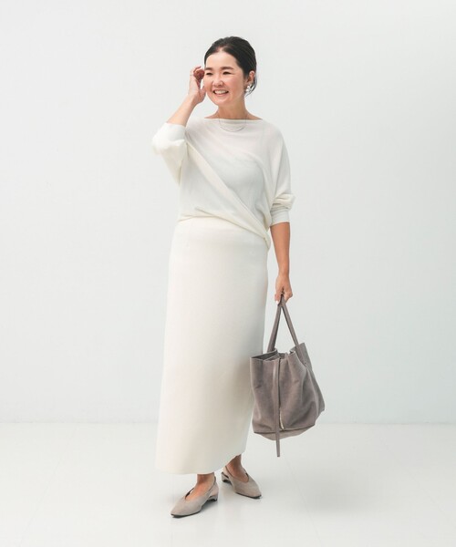 短期間値下げ　ボートネック レディ ニット .M ￥22,000（税込） 短期間値下げ ボートネック レディ ニット .M ￥22,000（税込） 短期間