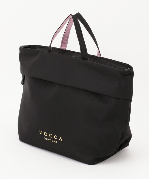 新品未使用　TOCCAバックパック2way ブラック TOCCA｜【新色登場!WEB&一部店舗限定・撥水】CIELO TRAVEL