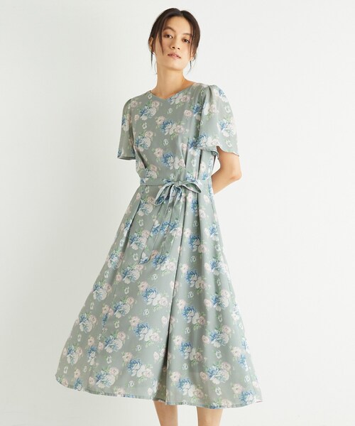 ローラアシュレイ ワンピース 花柄（LAURA ASHLEY／ファッション