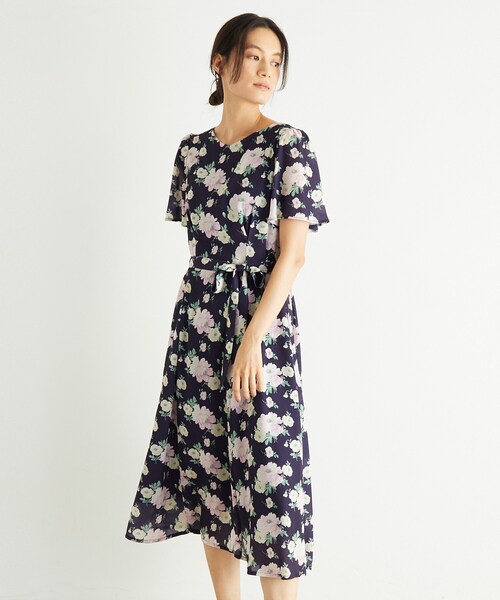LAURA ASHLEY（ローラアシュレイ） ワンピース 「洗える／華やか見え