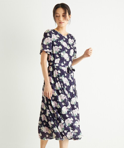 LAURA ASHLEY（ローラアシュレイ） ワンピース 「洗える／華やか見え