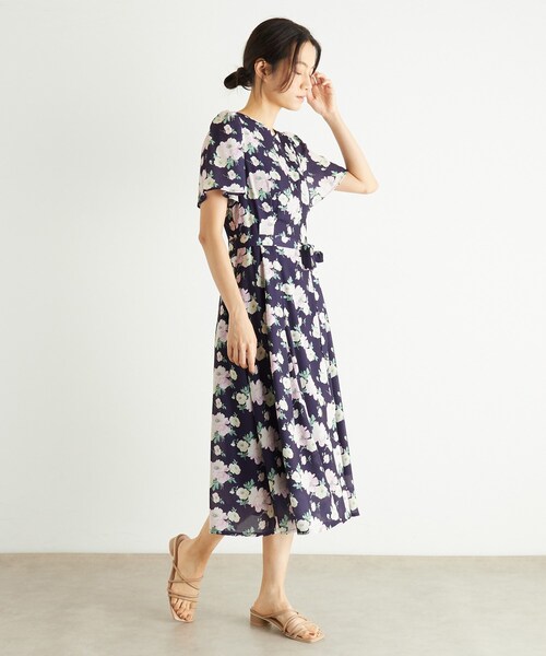 LAURA ASHLEY（ローラアシュレイ） ワンピース 「洗える／華やか見え