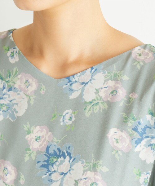 LAURA ASHLEY（ローラアシュレイ） ワンピース 「洗える／華やか見え