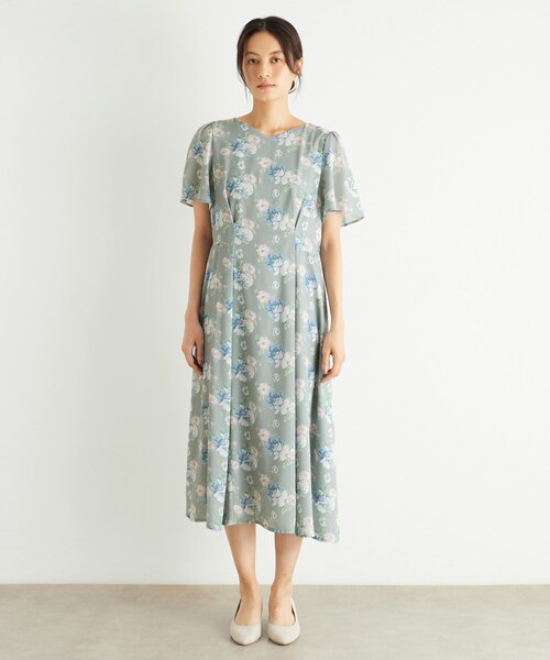 LAURA ASHLEY（ローラアシュレイ） ワンピース 「洗える／華やか見え
