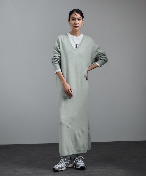 SALON adam et rope'（サロン アダム エ ロペ） ワンピース カシミヤ