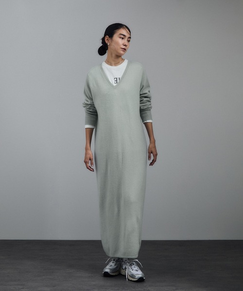 SALON adam et rope'（サロン アダム エ ロペ） ワンピース カシミヤ