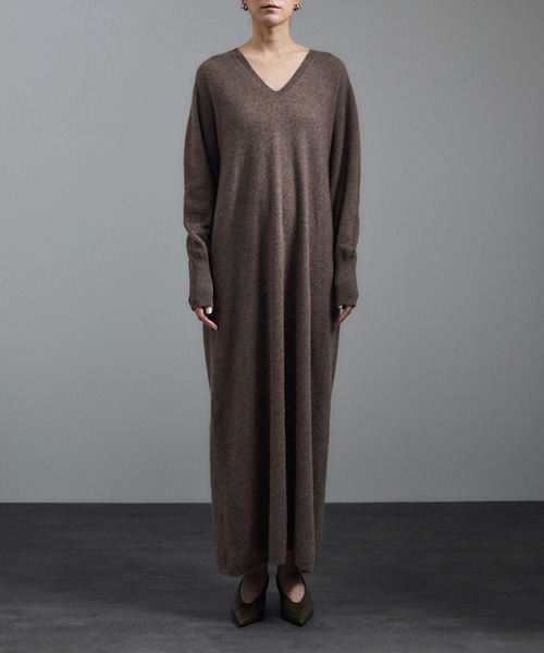 SALON adam et rope'（サロン アダム エ ロペ） ワンピース カシミヤ