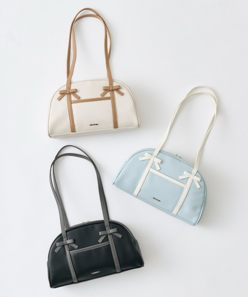 美品　OLIVE des OLIVE　ボストンバッグ OLIVE des ボストンバッグ 「500mlペットボトル収納可」ダブル