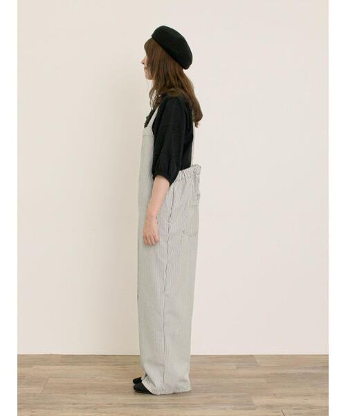 Samansa Mos2（サマンサモスモス） サロペット オーバーオール 刺繍