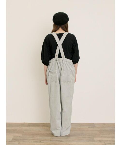 Samansa Mos2（サマンサモスモス） サロペット オーバーオール 刺繍