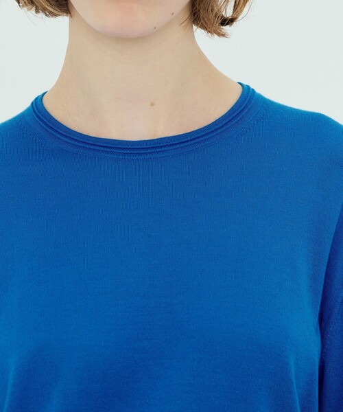 TOMORROWLAND .B ニット セーター カシミヤシルク クルーネックプル