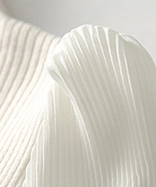 「Miniministore」 長袖ニット フリー モカ レディース_画像5