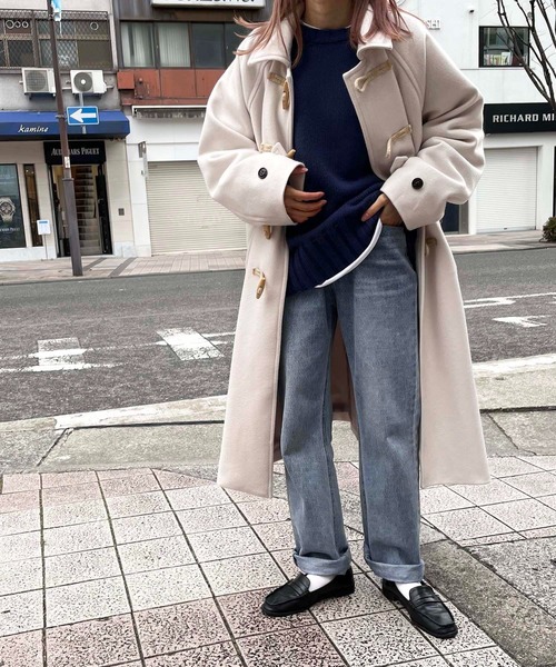 キャナルジーン BONAPPETIT ダッフルコート ネイビー 38 キャナルジーン BONAPPETIT ダッフルコート ネイビー 38 キャナル