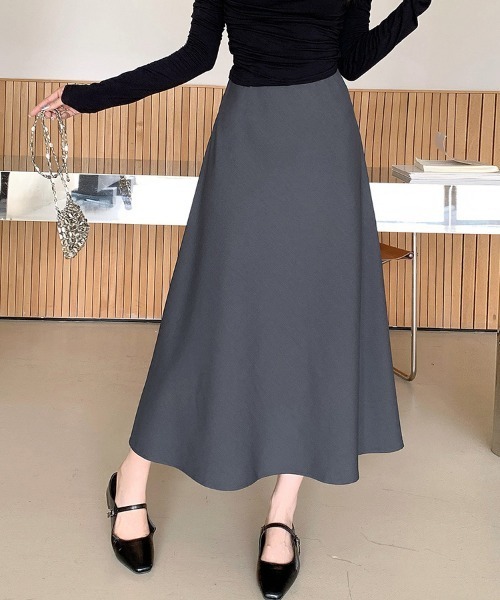 スカート ハイウエストAラインフレアスカート : ZOZOTOWN Yahoo!店