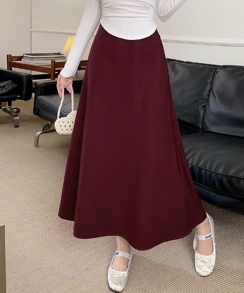 スカート ハイウエストAラインフレアスカート : ZOZOTOWN Yahoo!店