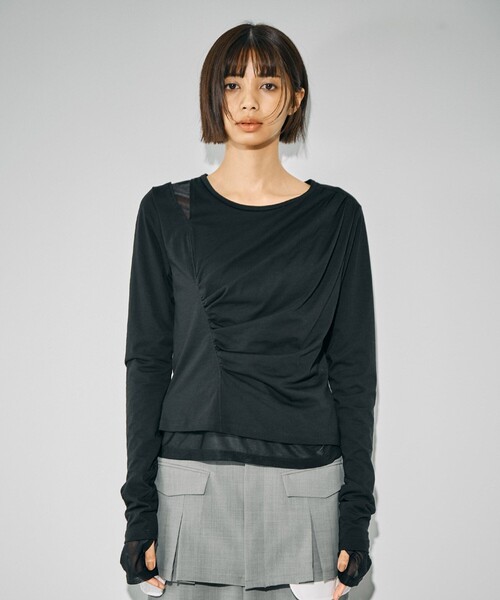 黒*川様 ユナイテッドトウキョウ　トップス　長袖 UNITED TOKYO（ユナイテッドトウキョウ） tシャツ ワームストレッチ