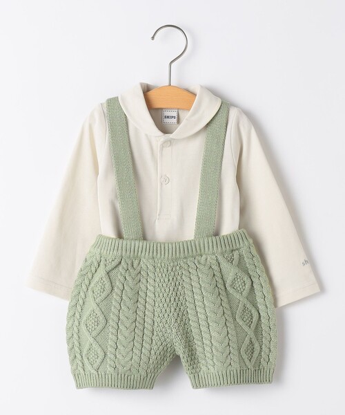 SHIPS（シップス） ベビー服 ロンパース SHIPS KIDS:70〜80cm /ニット