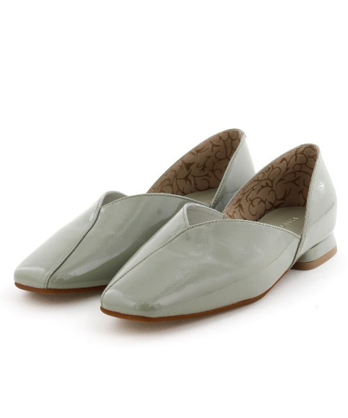 「HIMIKO」 フラットパンプス 24.0cm ピンク レディース_画像9