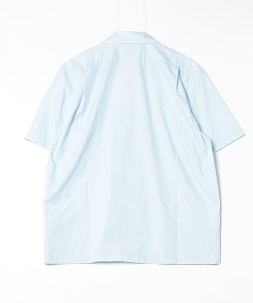 「ROTAR」 半袖シャツ LARGE サックスブルー メンズ_画像2