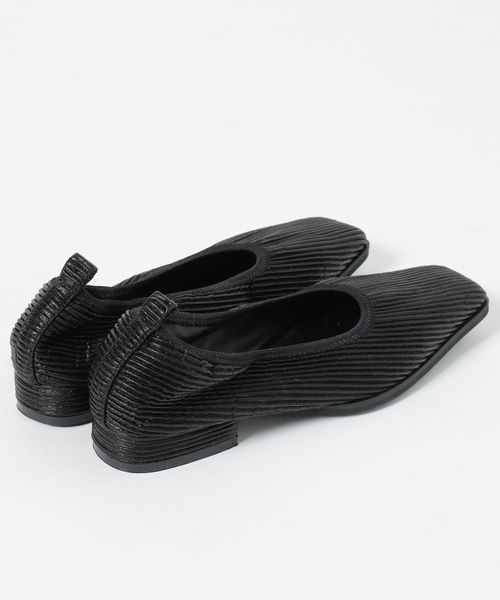 「JEANASIS」 フラットパンプス MEDIUM シルバー レディース_画像6