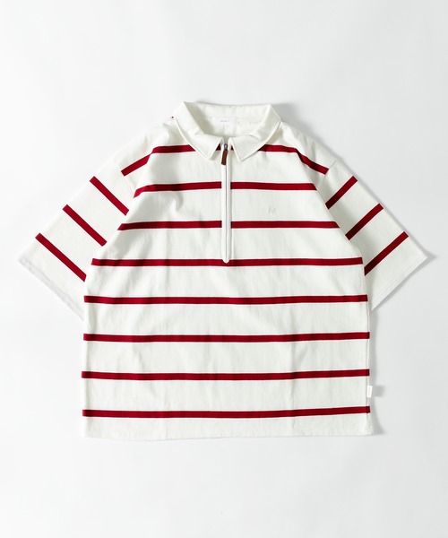 「MUHET」 スウェットカットソー X-LARGE ネイビー レディース_画像8