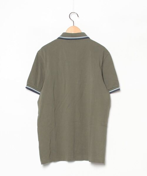 「FRED PERRY」 半袖ポロシャツ M オリーブ レディースの画像