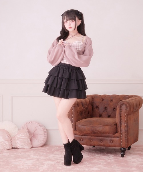 Pal elfy ニット セーター ハシゴレースアンサンブルニット レディース