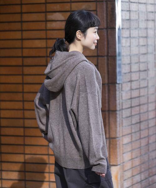 かぐれ マフラー ストール ヤクウールフードマフラー レディース