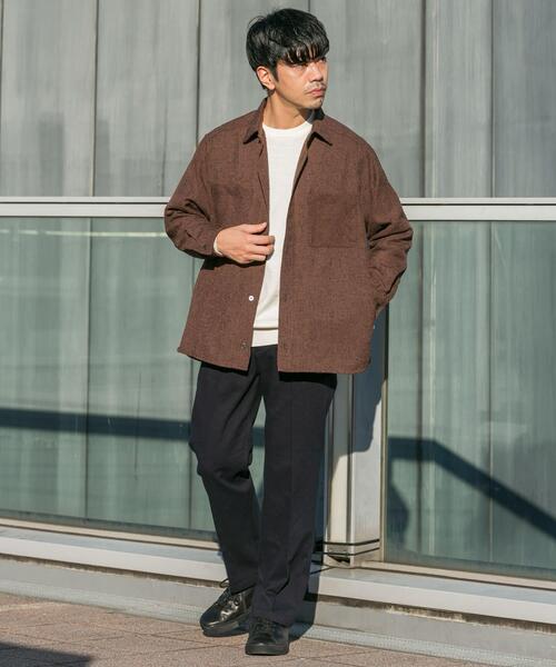 【URBAN RESEARCH ROSSO】ペイズリーシャツ URBAN RESEARCH ROSSO MEN シャツ 「XLサイズあり」ハイパフォーマンス