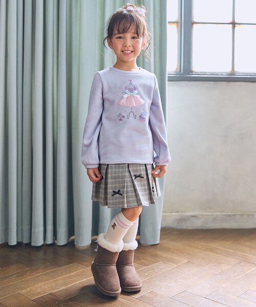 エニィファム130裏シャギーパンツ トレーナー セットまとめ ドレス