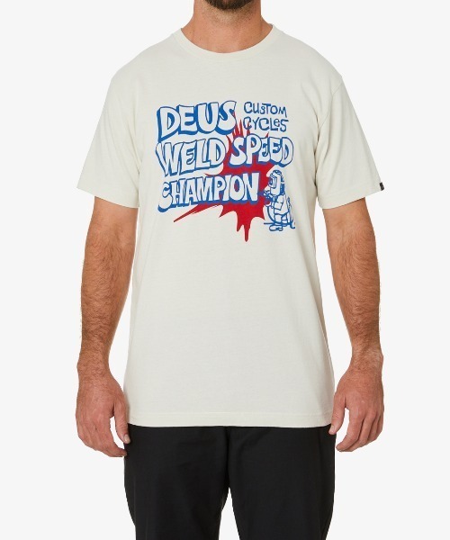 「DEUS EX MACHINA」 半袖Tシャツ MEDIUM ブルー メンズ_画像2