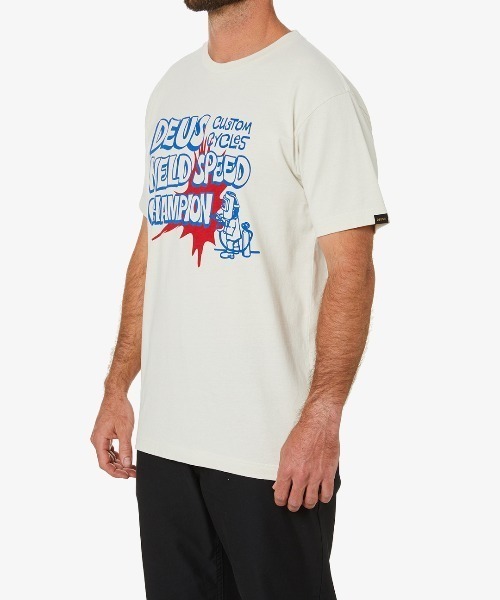 「DEUS EX MACHINA」 半袖Tシャツ MEDIUM ブルー メンズ_画像8