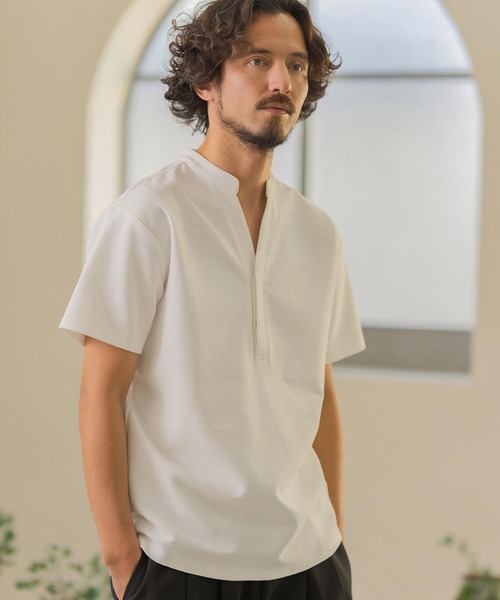 「Magine」 半袖Tシャツ 44 ブラック メンズ_画像2