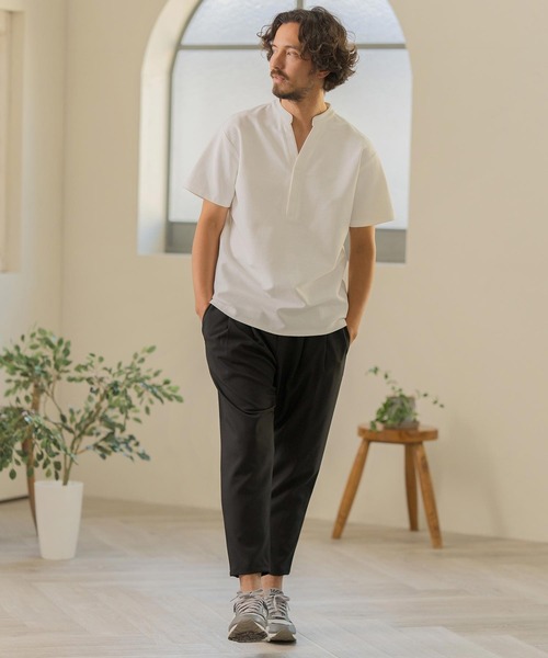 「Magine」 半袖Tシャツ 44 ブラック メンズ_画像5