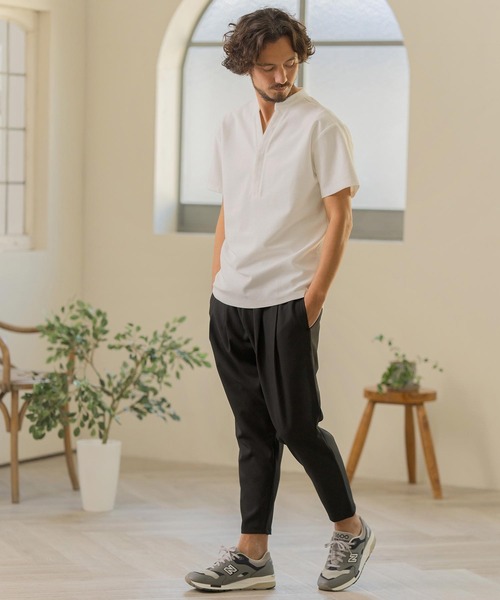 「Magine」 半袖Tシャツ 44 ブラック メンズ_画像7