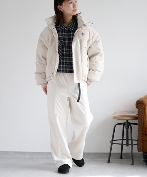 cepo（セポ） ワイドパンツ パンツ 「セットアップ対応」ツイル