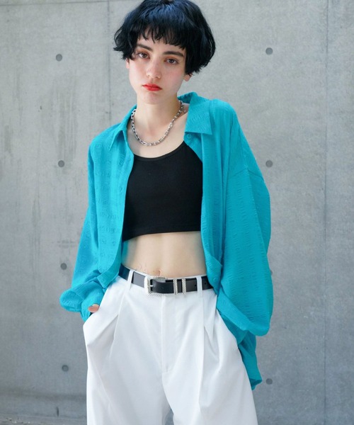 PAGEBOY（ページボーイ） 長袖シャツ FREE ミント レディース