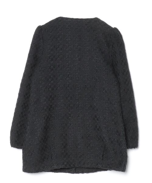 CLATHAS（クレイサス） ノーカラーコート 38 ブラック レディース