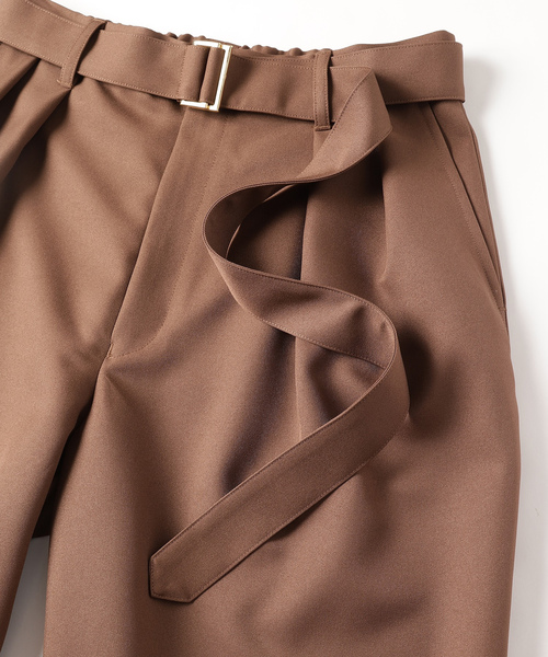 CULLNI（クルニ） パンツ 1 ブラウン メンズ : ZOZOTOWN Yahoo!店