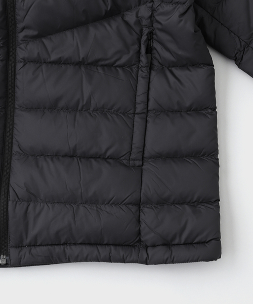 マーモット ダウンジャケット 黒 L 750FP ドローコード PERTEX MARMOT 750FP Vertical Long Down Jacket BLACK（マーモット 750FP