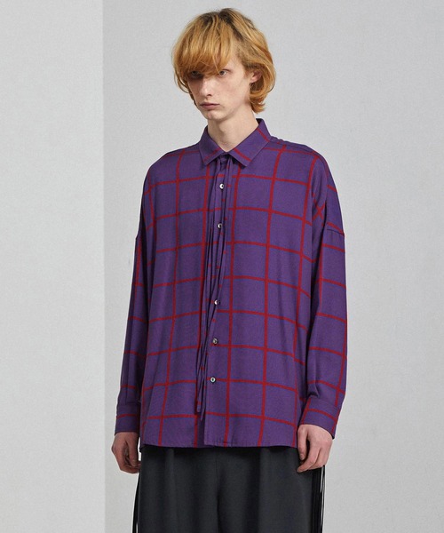 SHAREEF パーカー ＋ 長袖シャツ 2セット SHAREEF（シャリーフ） 長袖シャツ 2 ネイビー メンズ : ZOZOTOWN