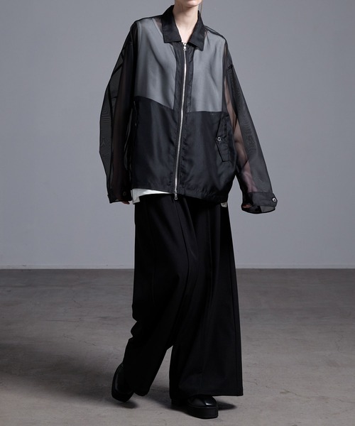 「Loose/ルース」 ブルゾン X-SMALL ダークブルー メンズ_画像4