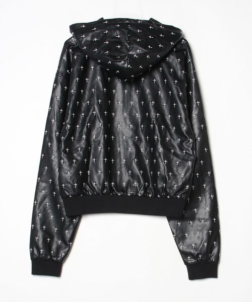 last nest ジャケット LAST NEST(ラストネスト)商品ページ - Faux Leather Track Jacket